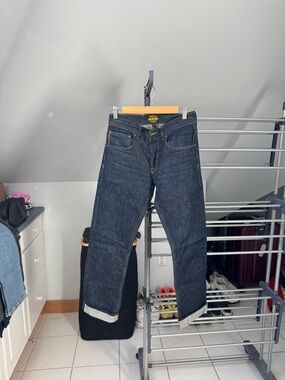 Men's Indigo Straight-Leg Jeans